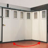 porte sectionnelle Coulissant Latéral
