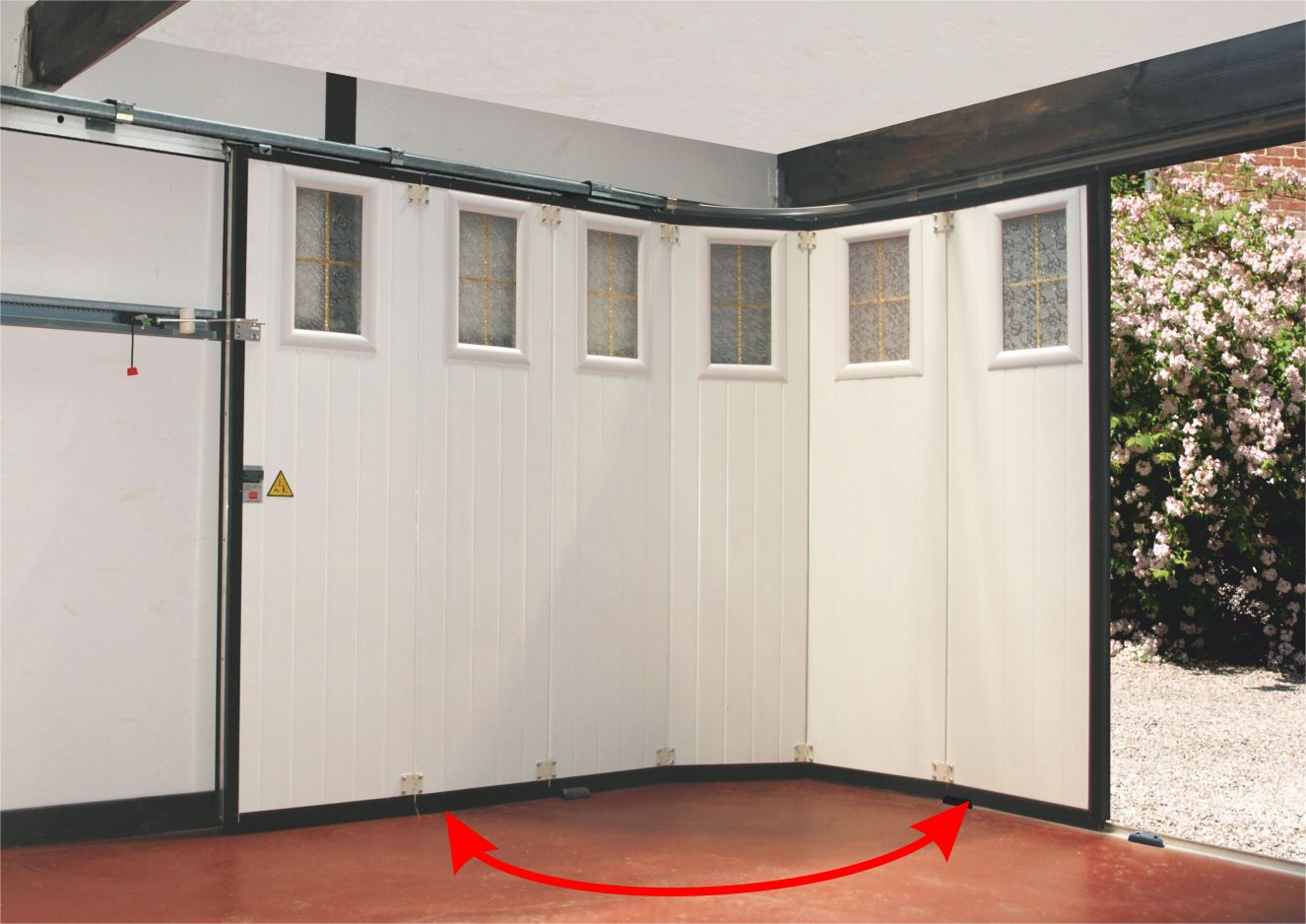 porte sectionnelle Coulissant Latéral