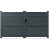 Portails en Aluminium Battants