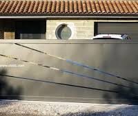 Portails Coulissants Latéraux en Acier Galvanisé